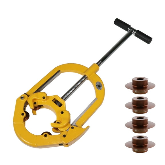 Steel Dragon Tools H6 Hinged 4" to 6" Pipe Cutter with (4) Extra Cutting Wheels