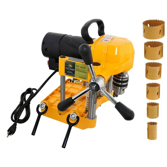 Steel Dragon Tools JK150 Pipe Hole Cutter with 7 Piece Cutter Set to 2-11/16"