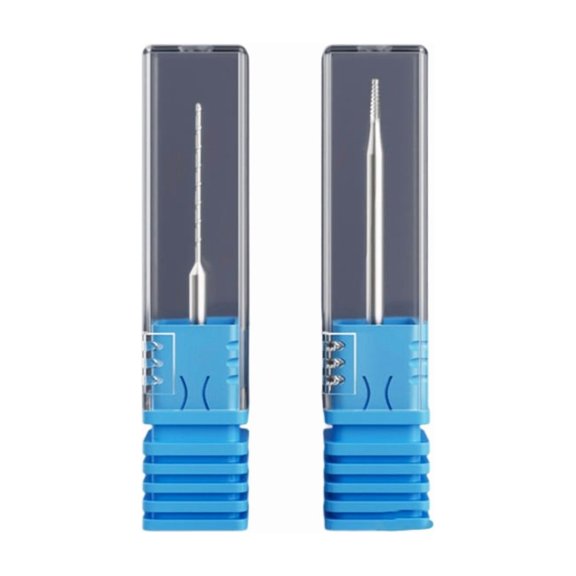 Steel Drill Bit 2-Pack Set for Electronics Repair - 50mm & 45mm