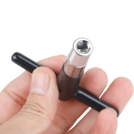 Steel Drum Tuning Key Universal Solid Standard Square Drive Protective Cover Quality Hardware Accs for Drum Lovers black