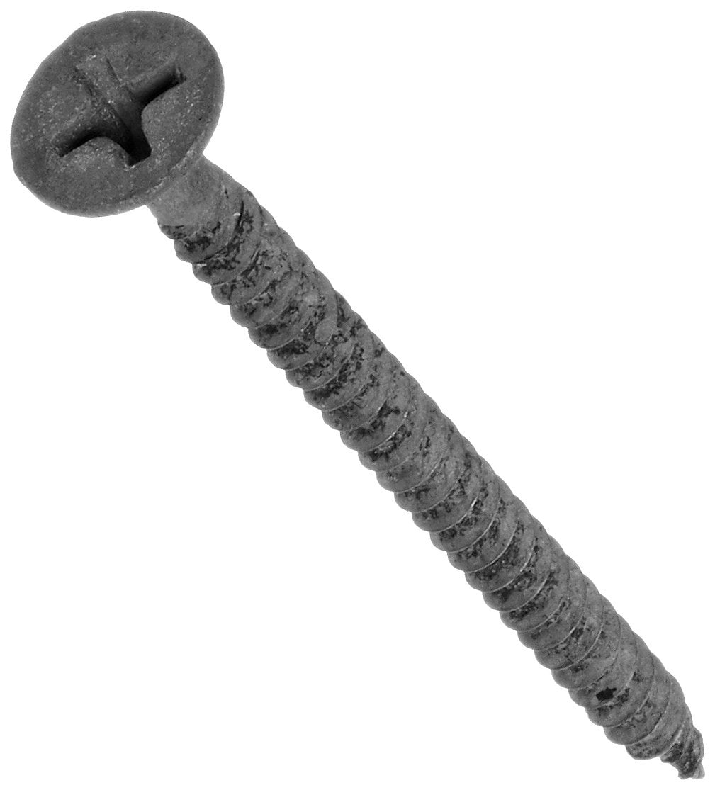 Steel Drywall Screw Black Phosphate Finish Bugle Head Phillips Drive