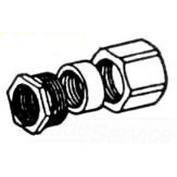 Steel Electric 1028, IMC/Rigid Conduit Coupling, 2 1/2In Mi 3-Pc Coupling, 1 PC