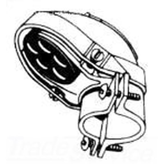 Steel Electric 429, Service Entrance Head, 1 1/2In Aluminum Clamp-On, 1 PC