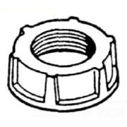 Steel Electric 812, Conduit Bushing, 2 1/2In Mi Non-Ins Bushing, 1 PC