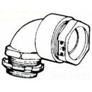 Steel Electric SLT36T, 3/4In Mi 90 Ins Liquidtight Connector, 1 PC