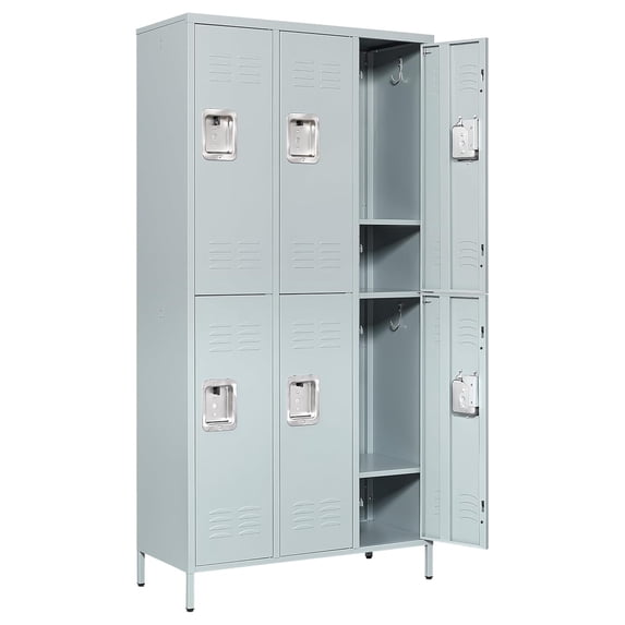 Deep Storage Locker Steel Employee Lockers Large School Storage Cabinet Metal Wall Locker ...