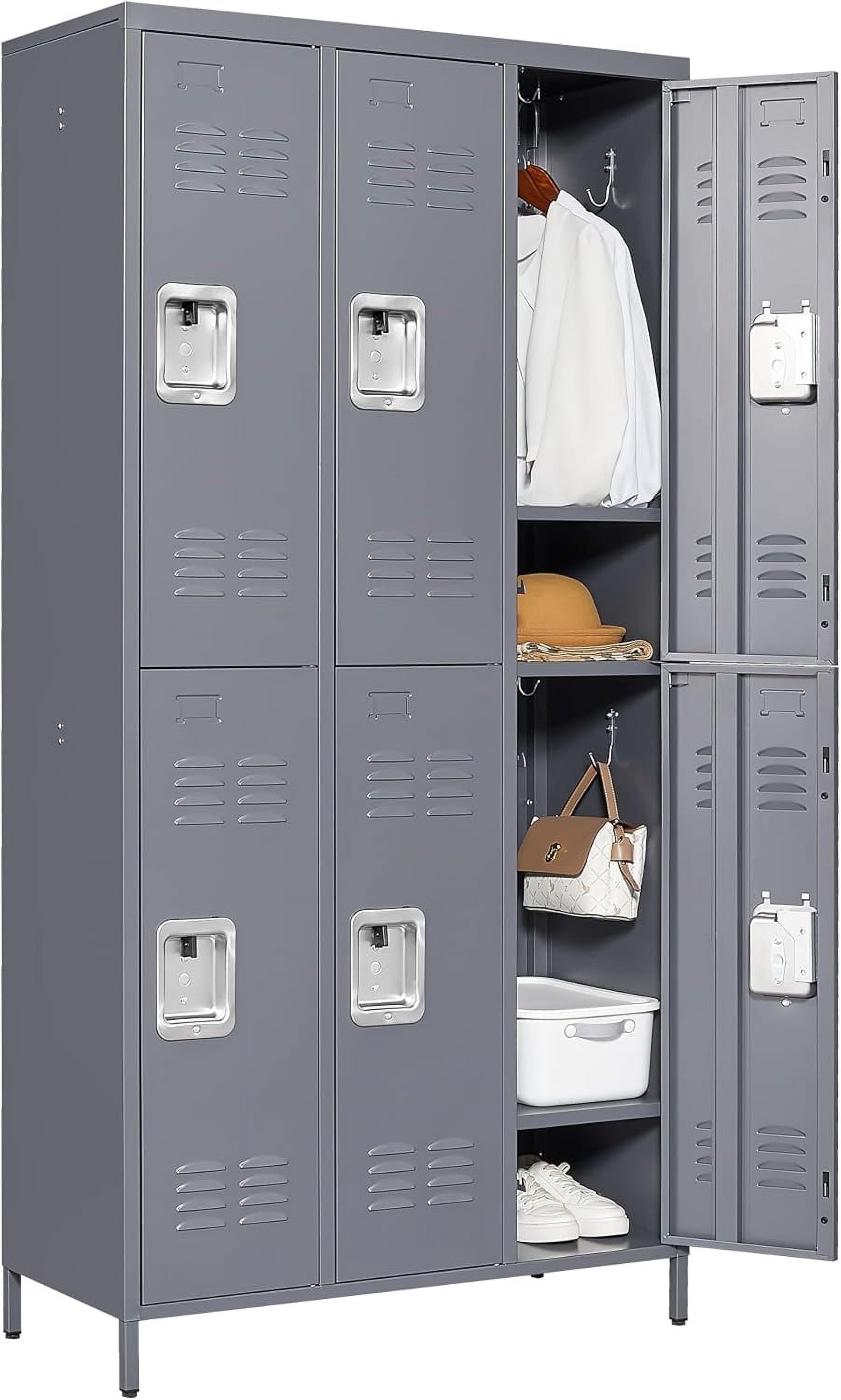 Steel Employee Storage Locker with Lock, 72