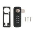 Steel Engineering Plastics Password Turn Tongue Lock (for