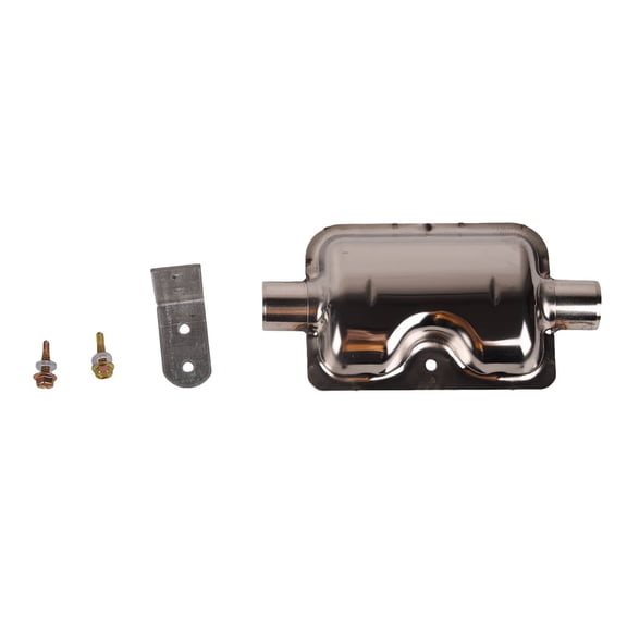 Steel Exhaust Muffler Silencer System - Durable Stainless Steel Construction