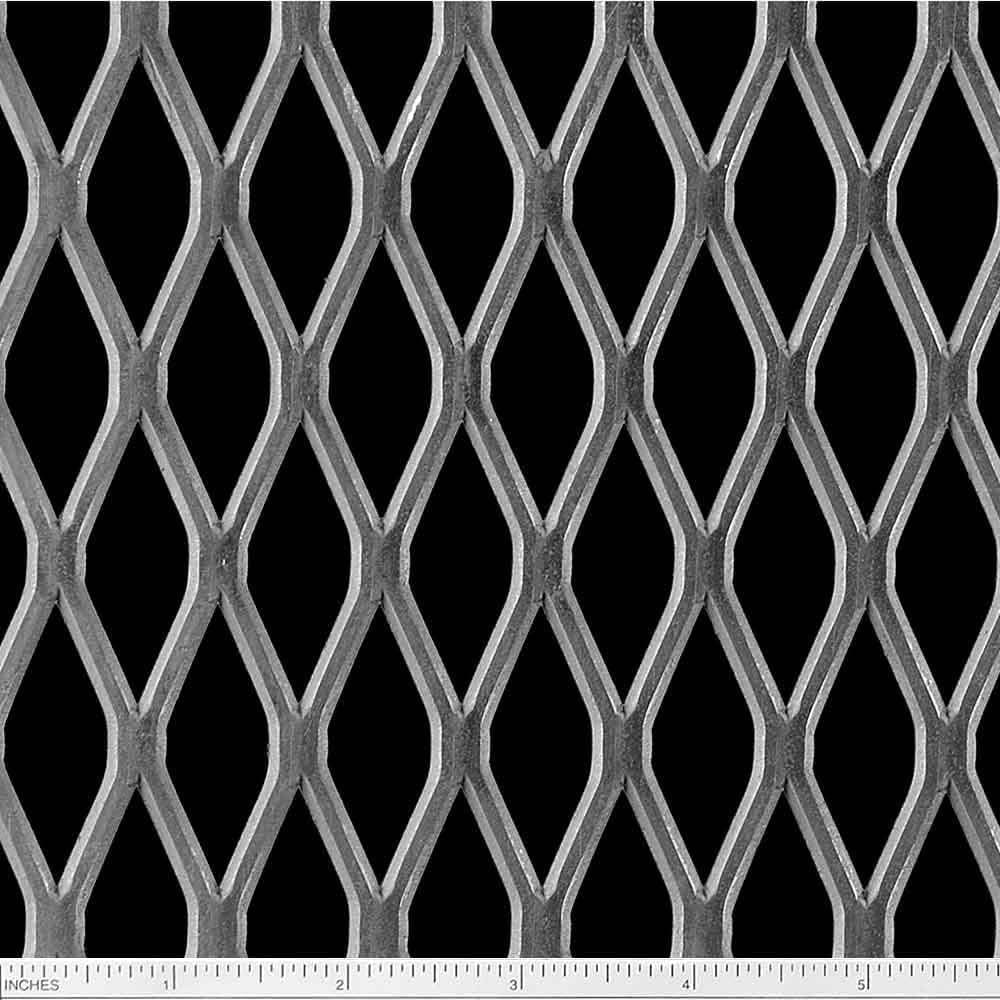 Steel Expanded Metal Sheet Flattened (3/4#9) .120" x 24" x 24"