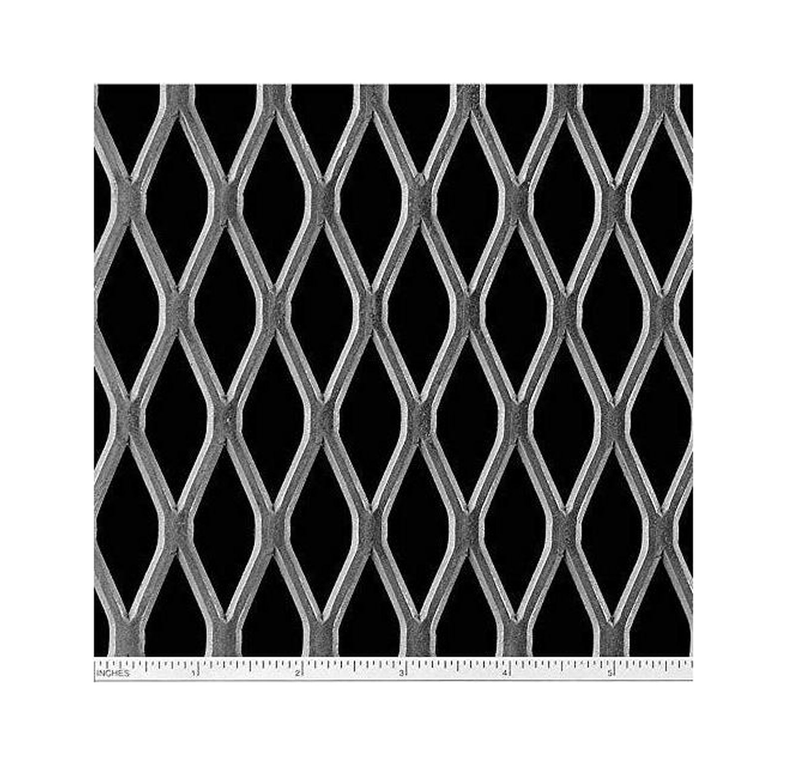 Steel Expanded Metal Sheet Flattened (3/49) .120" x 24" x 48" with 2pc