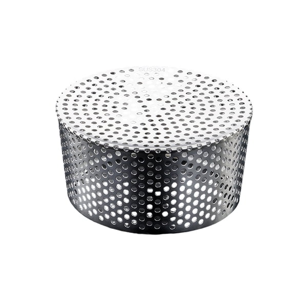 Steel Exterior Floor Drain with Barrier Fast drain Rustproof Steel Outdoor Drain Easy to Use for Yards Balcony