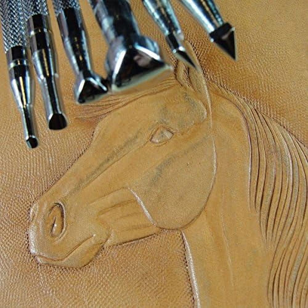 Steel Figure Carving , Set Of 6, Craft Japan Leather Stamping Tools