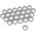 thumbnail image 1 of Speedway Motors Steel Nylock Hex Nuts, 5/8-18 Fine Thread Lock Nuts, Nylon Insert Self-Locking Fasteners for Suspension, Chassis, and Automotive Hardware Applications, 25 Pack, 1 of 6