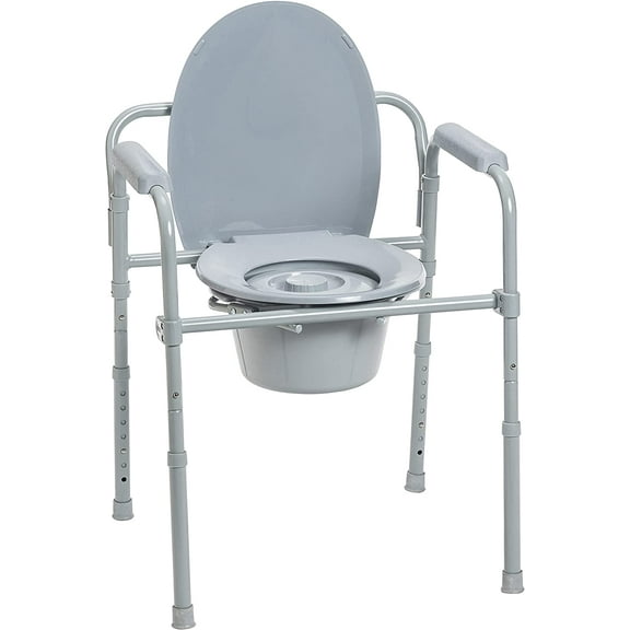 Steel Folding Frame Commode( Pack of 2 )