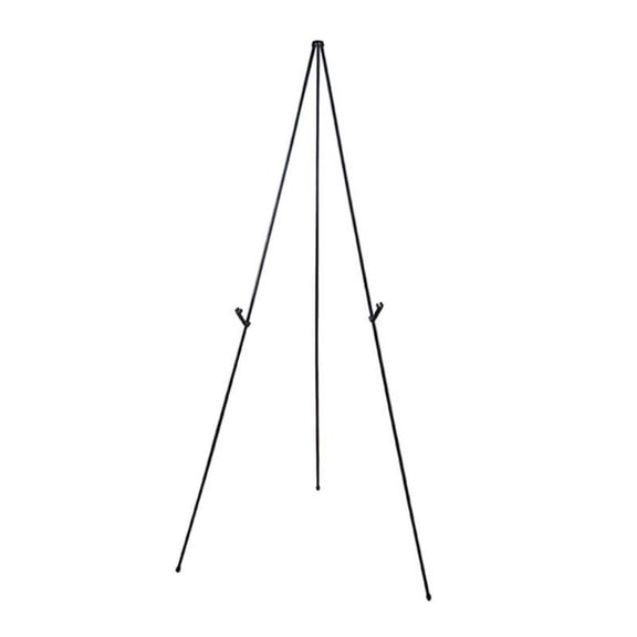 Steel Folding Tripod Display Easel -65'' Tall Adjustable Display Stand for Signs, Presentations, Posters & Art