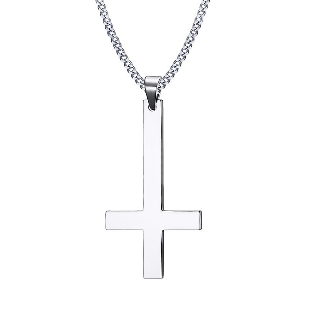 Steel For Cross Pendant Inverted For Cross Pendant With Chain Religiou ...