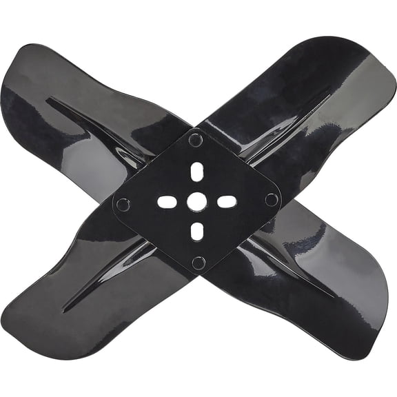 Steel Four Blade Racing Fan, 15 Inch
