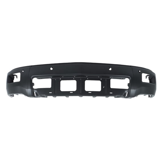 Steel Front Bumper Blk Split W/ Sensor Holes For Chevy Silverado 1500 2014-2015