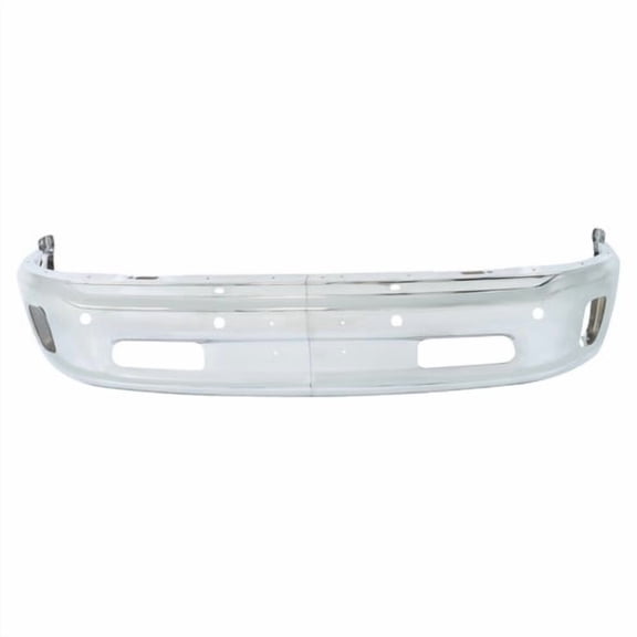 Steel Front Bumper Split 68160857AA Chrome For RAM 1500 2013-2018 W/Sensor Holes