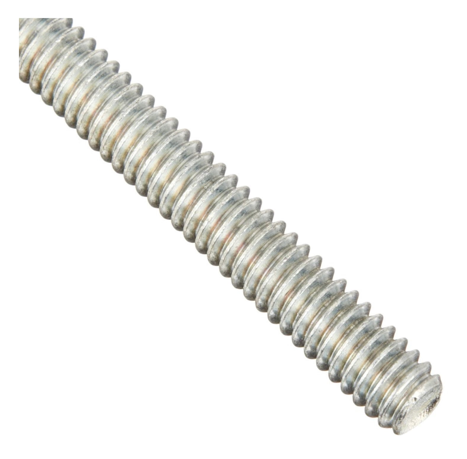 36" Length, 1/2"-20 Steel Zinc Plated Fully Threaded Rod