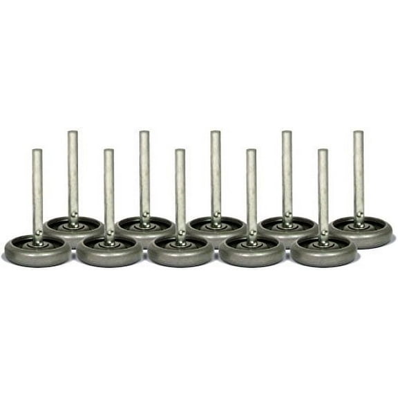 Steel Garage Rollers - 3" with 10 ball-bearings (10-pack)