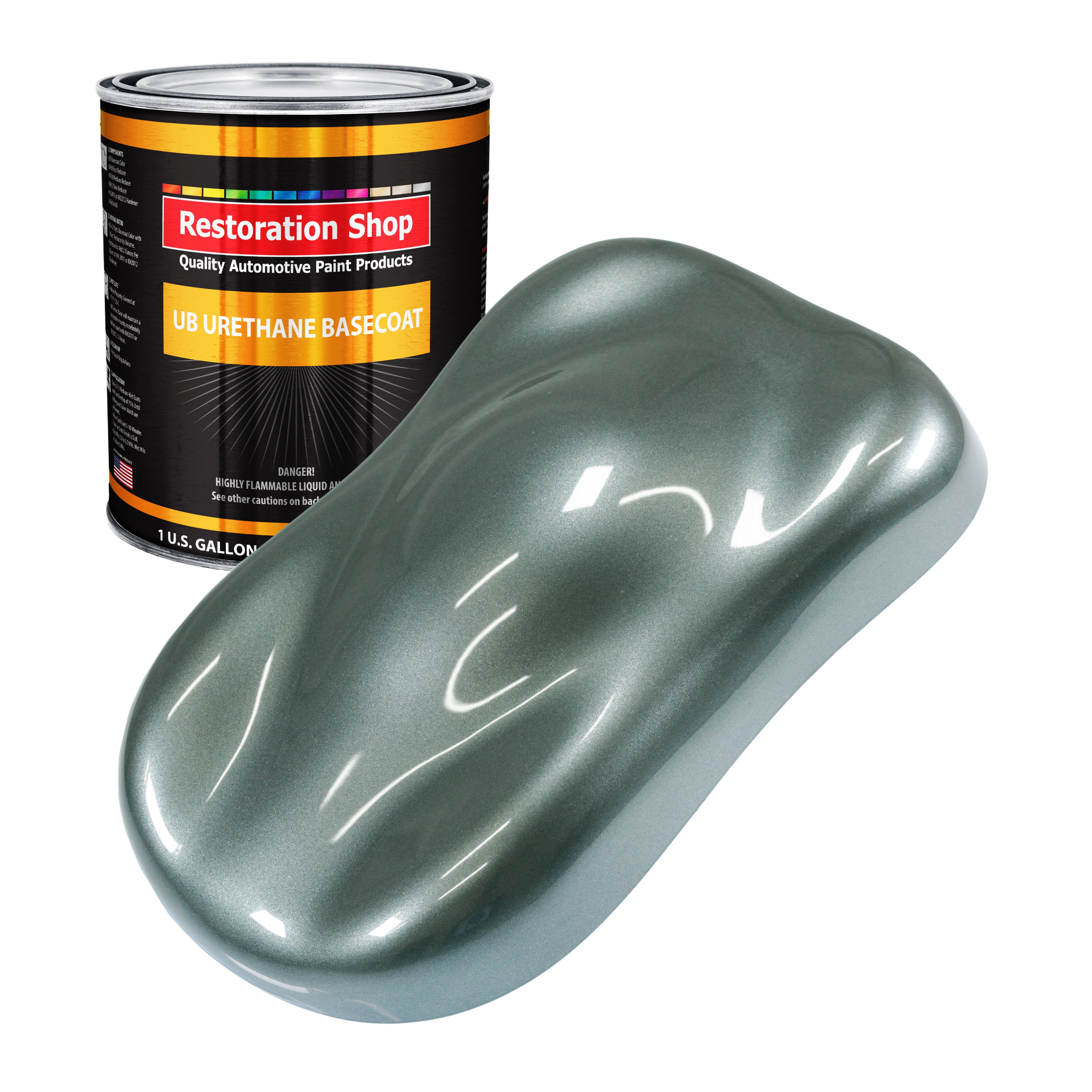 Steel Gray Metallic 1 Gallon URETHANE BASECOAT Car Auto Body Paint