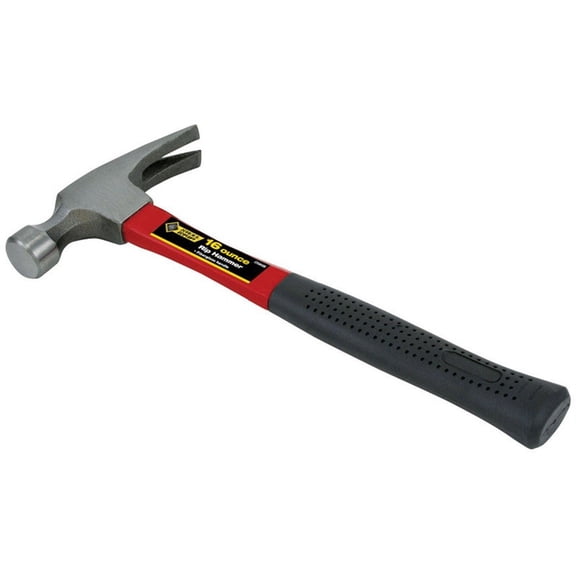 Steel Grip Rip Hammer 16 Oz Fiberglass Handle