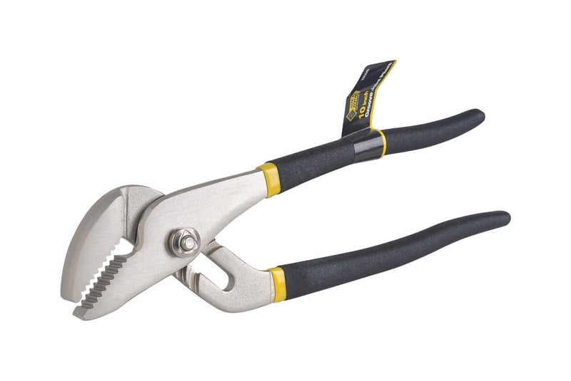 Steel Grip Groove Joint Pliers 10 " Chrome Plated, Drop Forged Carbon Steel