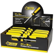 Steel Grip 3 in. Phillips Screwdriver Counter Top No.1 Display Steelgrip - pack of 24