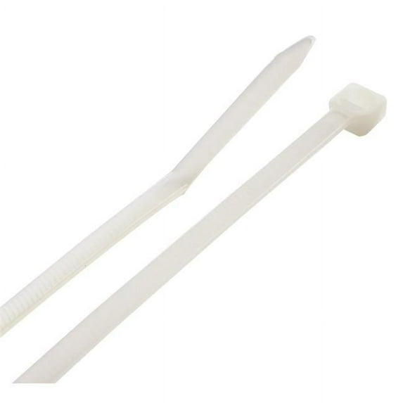 Steel Grip 3004684 11 in. Cable Tie, White - Pack of 12