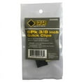 thumbnail image 1 of Steel Grip 3004698 0.75 in. Polypropylene Clip Kwik - Black, 1 of 2