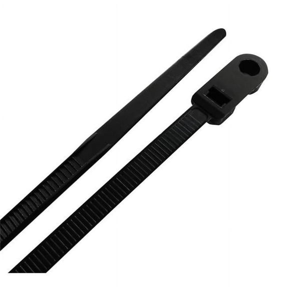 Steel Grip 3004717 8 in. Cable Tie, Black - Pack of 15