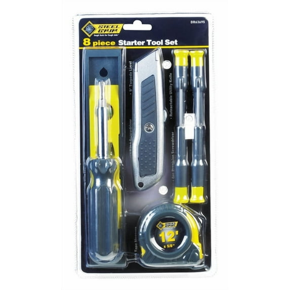 Steel Grip DR63695 8 Piece Starter Tool Set