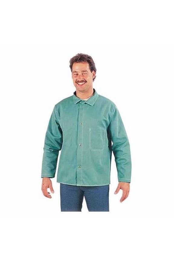 FR Jacket, M, 12 oz Cotton, Snaps Closure WC 16750