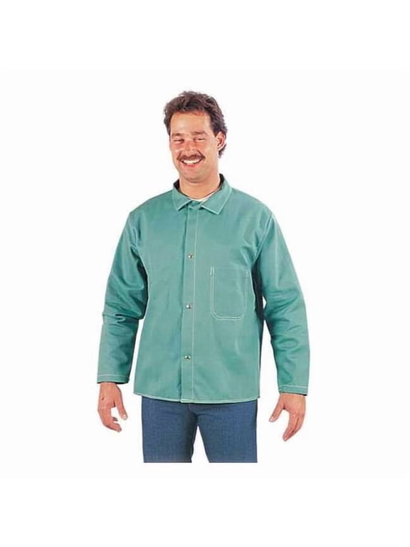 FR Jacket, L, 12 oz Cotton, Snaps Closure WC 16750