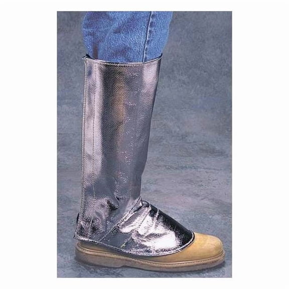 Steel Grip Leggings,Aluminized Carbon Kevlar(R),PR ACK 395-16 M 2xl