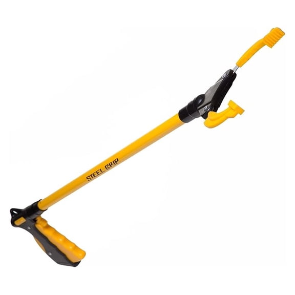 Steel Grip Pick Up Tool 36 Inch - Magnetic Claw Grabber Reacher - Heavy Duty Metal Retrieval Tool for Small Parts, Garage, Workshop, and Outdoor Use