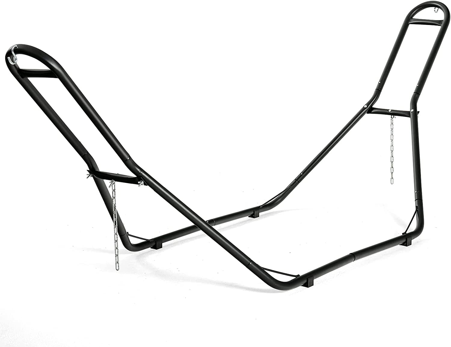 Steel Hammock Stand 450LBS Capacity, Heavy Duty Hammock Frame 2 Person