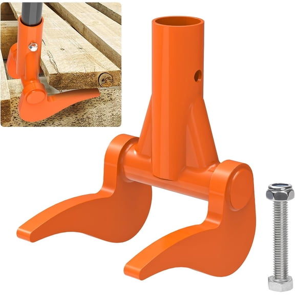 Steel Handle Deck Board Removal Tool, Durable Pallet Breaker, Multifunctional Pallet Pry Bar for Efficient Board Removal and Lift Heavy Objects