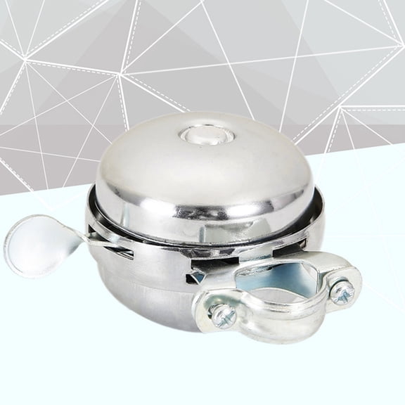 Steel Handlebar Bell for Bikes 1 Set Road Horns Cycling Accessories Silver