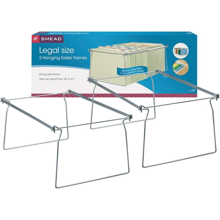 Steel Hanging Folder Drawer Frame, Letter Size, 23 Steel Hanging Folder Drawer Frame, Letter Size, 23