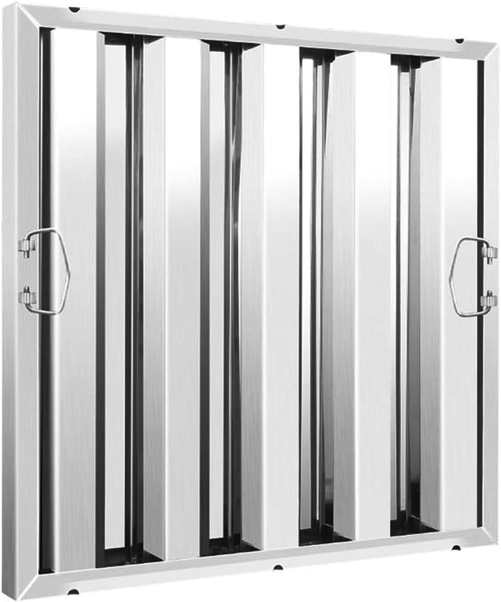 Steel Hood Filter Commercial Kitchen Range Hood Baffle Filter for