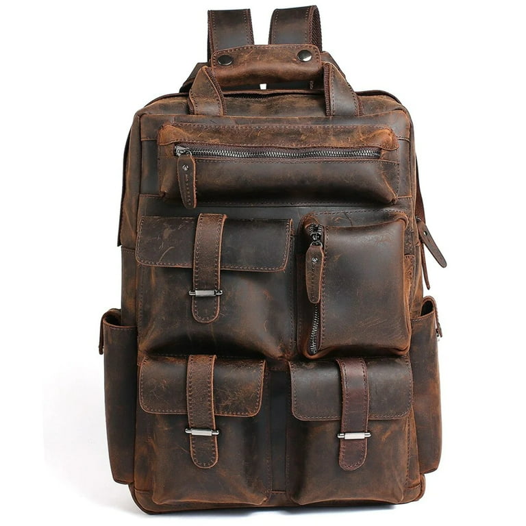 Steel Horse Leather The Shelby Backpack Handmade Genuine Leather Backpack