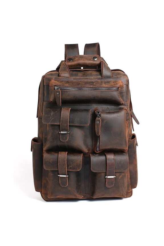 The Shelby Backpack | Handmade Genuine Leather Backpack