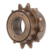 Steel Inner Diameter 34MM 12 Tooth Flywheels 12T Large Hole Flywheel 12 Tooth Freewheel Accessories (Brown)