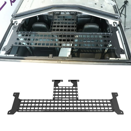 Steel Interior Roof Rack Molle Panel Fit For 2018-2025 Jeep Wrangler JL 4 Doors,Fit For 2020-2025 Jeep Gladiator JT 4 Doors,Modular Storage Panel System