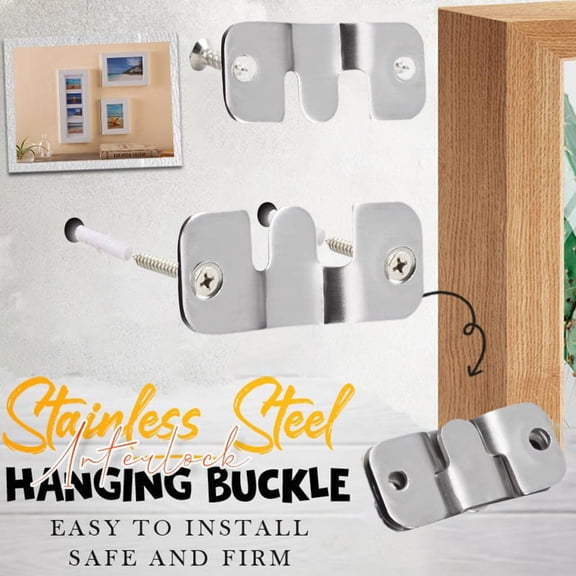 Steel Interlock Hanging Buckle50%-OFF Q6U8