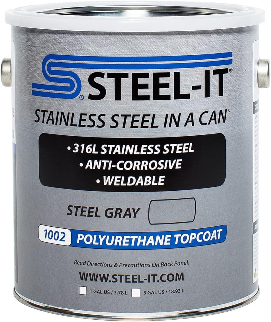Steel-It Polyurethane Paint, Exterior Urethane Spray, Rust Proof ...
