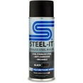thumbnail image 1 of Steel-It 1012D Polyurethane, Industrial Paint Coatings, Weldable, Easy to Apply - Black (1 Pack), 1 of 3